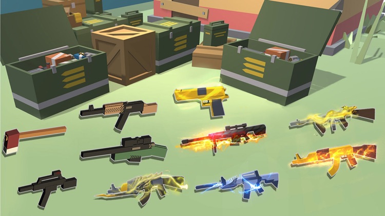刺激火线吃鸡-经典像素枪战游戏世界 screenshot-4