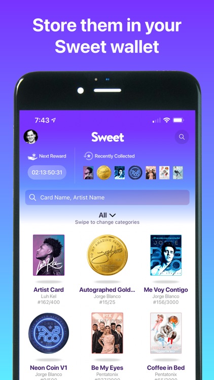 Sweet - Digital Collectibles screenshot-3