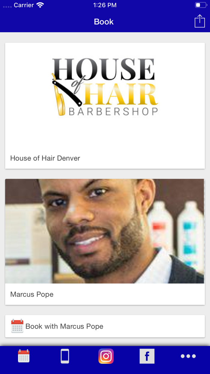 House of Hair Denver app