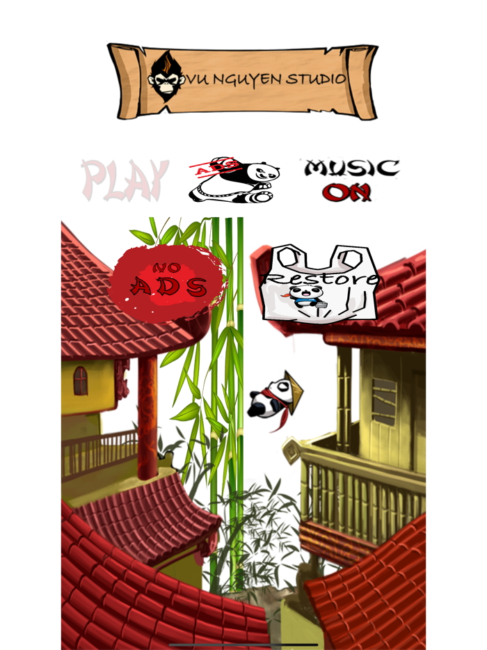 Kung fu Game Panda Jump 2020