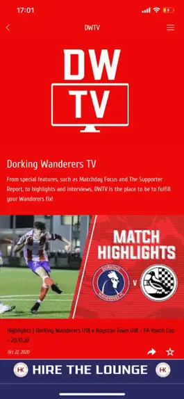 Game screenshot Dorking Wanderers FC apk