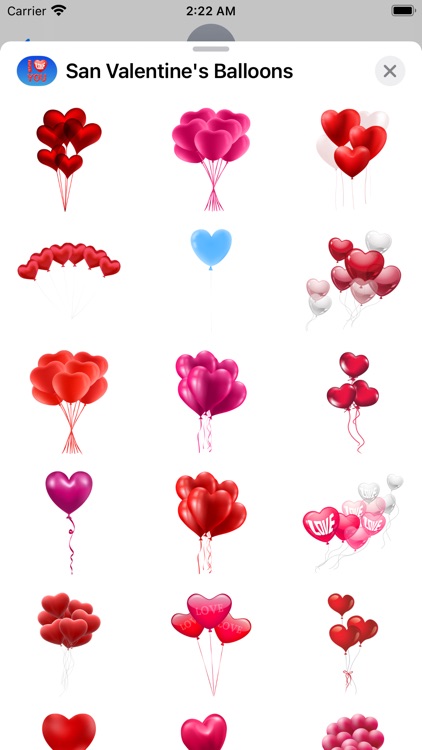 San Valentine’s Balloons