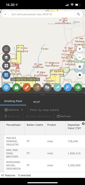 Minerba One Map Indonesia(圖9)-速報App