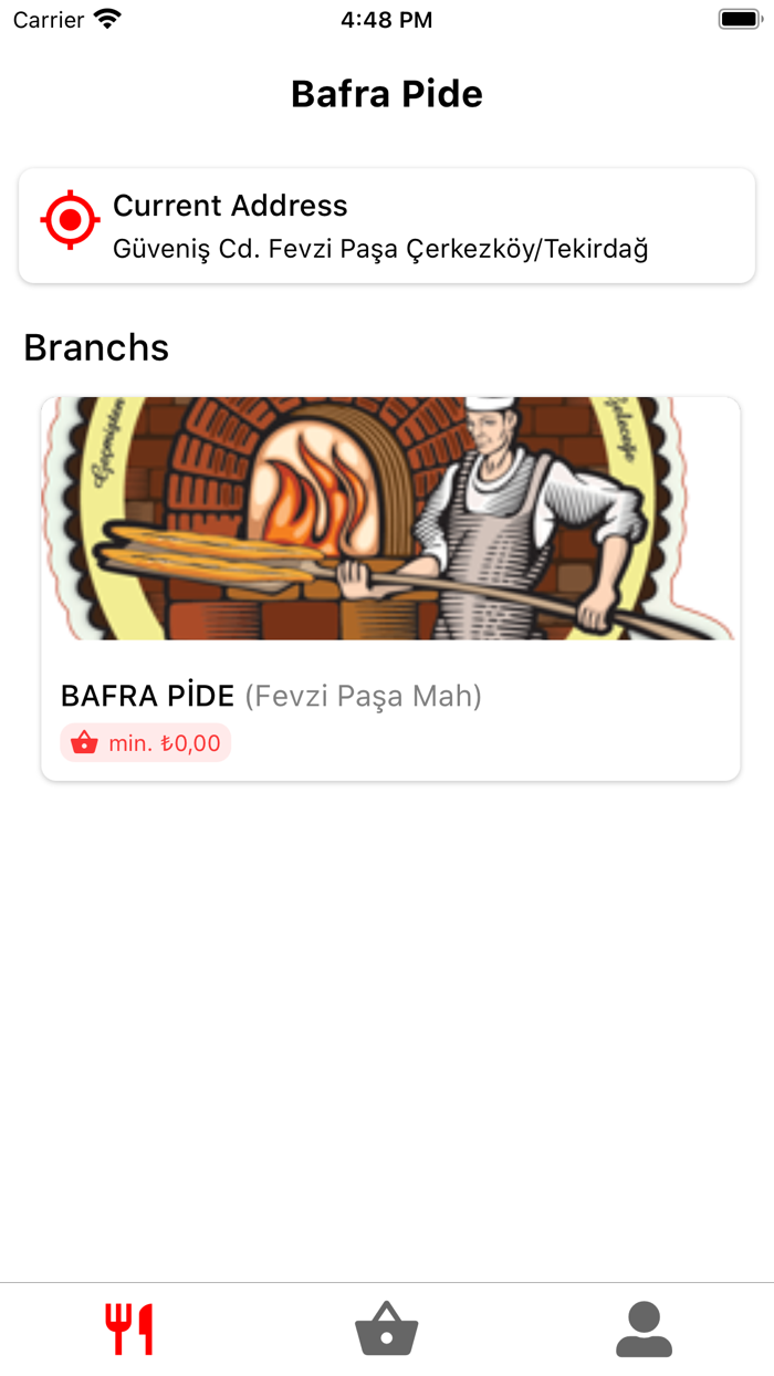 Çerkezköy Bafra Pide