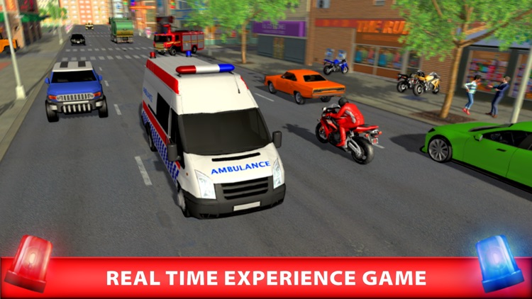 City Ambulance Rescue Games screenshot-3