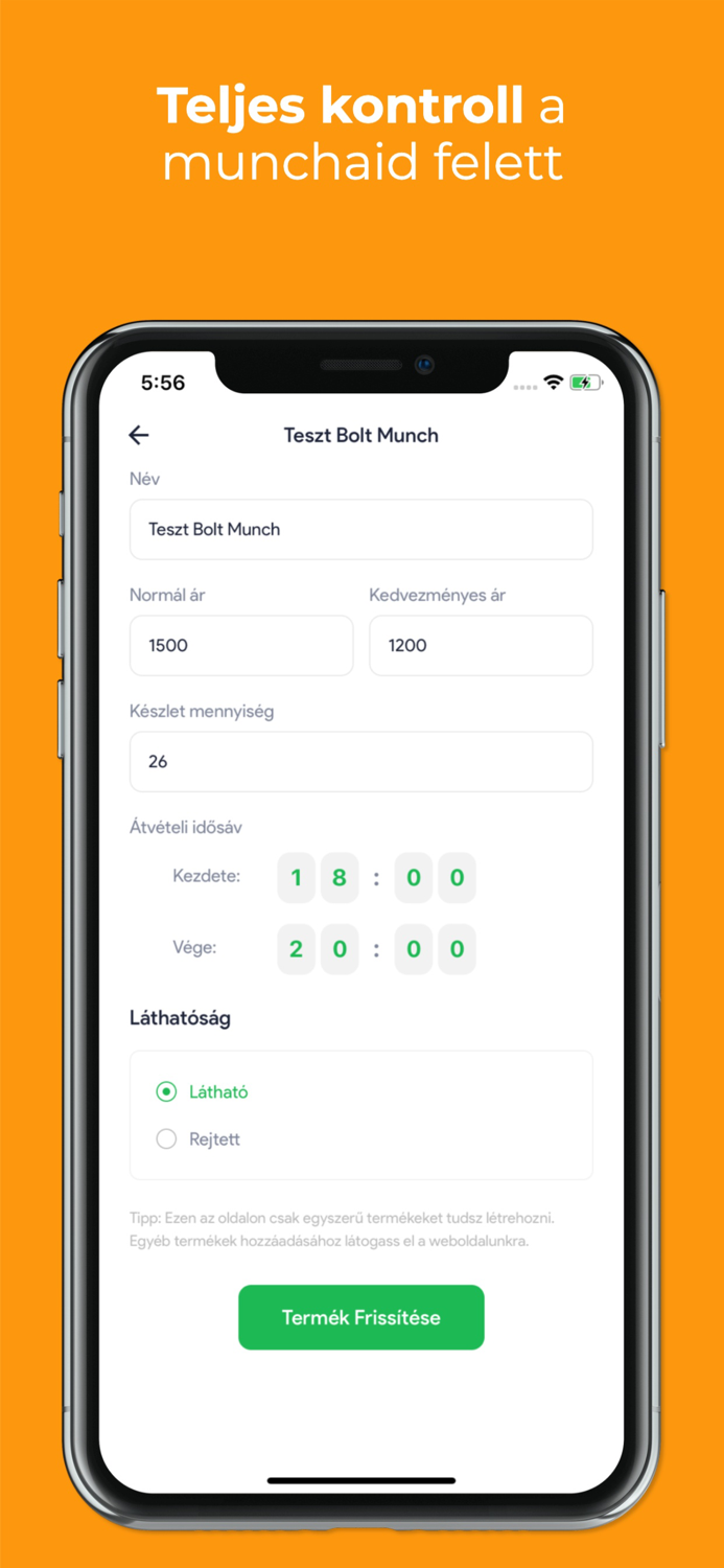 Munch - Store Manager
