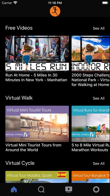 Virtual Fitness TV screenshot-0