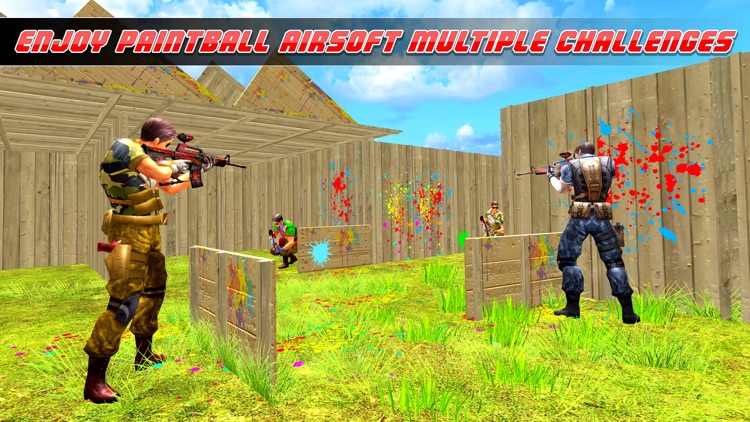 Paintball Combat Arena Shooter