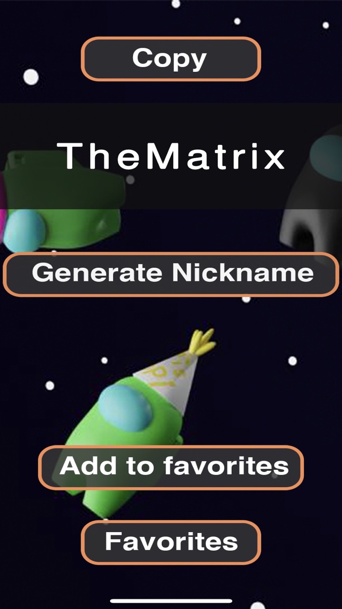 Nicknames for Among Us