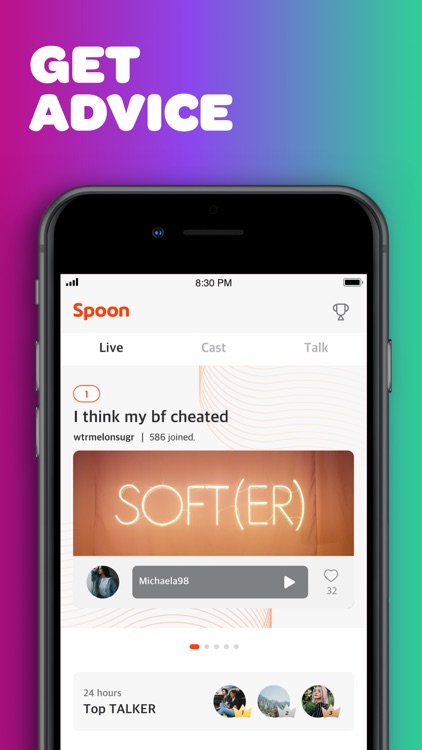 Spoon | Audio Live Streaming screenshot-4