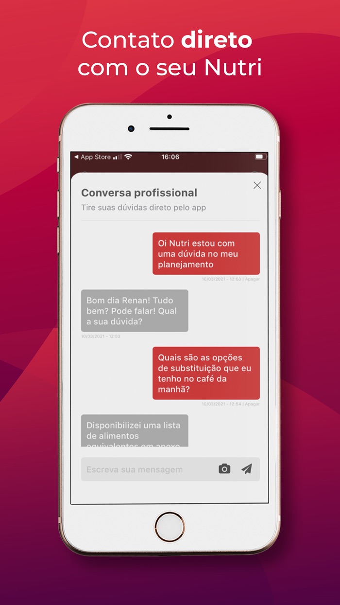 WebDiet para pacientes