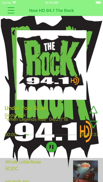 How to cancel & delete 94.1 The Rock from iphone & ipad 1