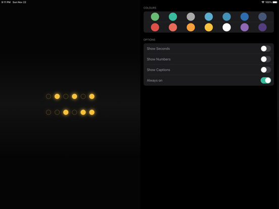 Binary Clock | Watch & Widget screenshot 2