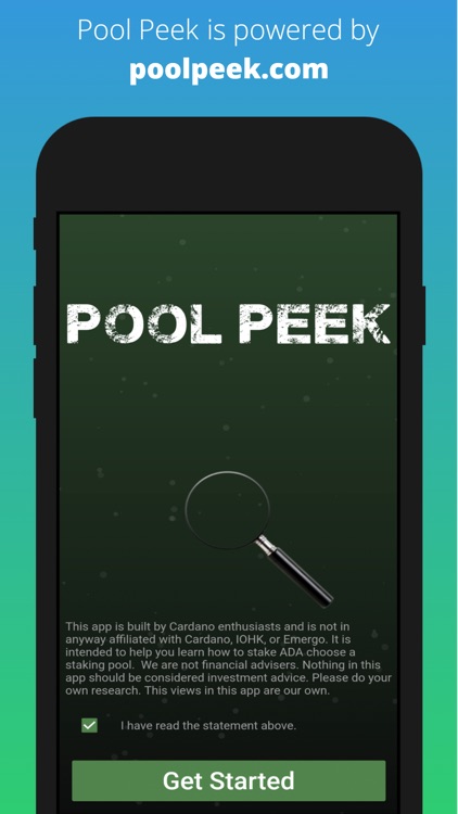 Pool Peek - ADA Stake Pools screenshot-4