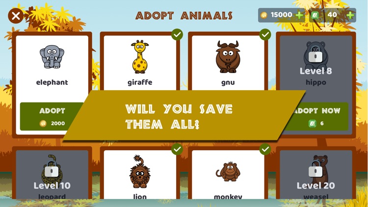 Zoo Memory - Match cards seek screenshot-4