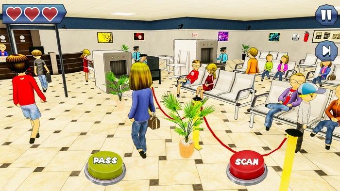 火柴人 力 飞机场 巡逻