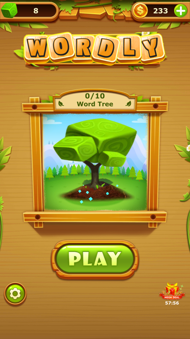 Wordly - Crossy word puzzle free Coins hack