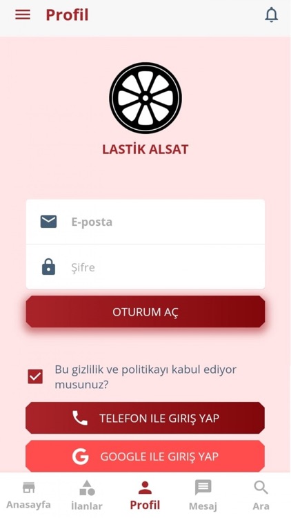 LASTİK ALSAT