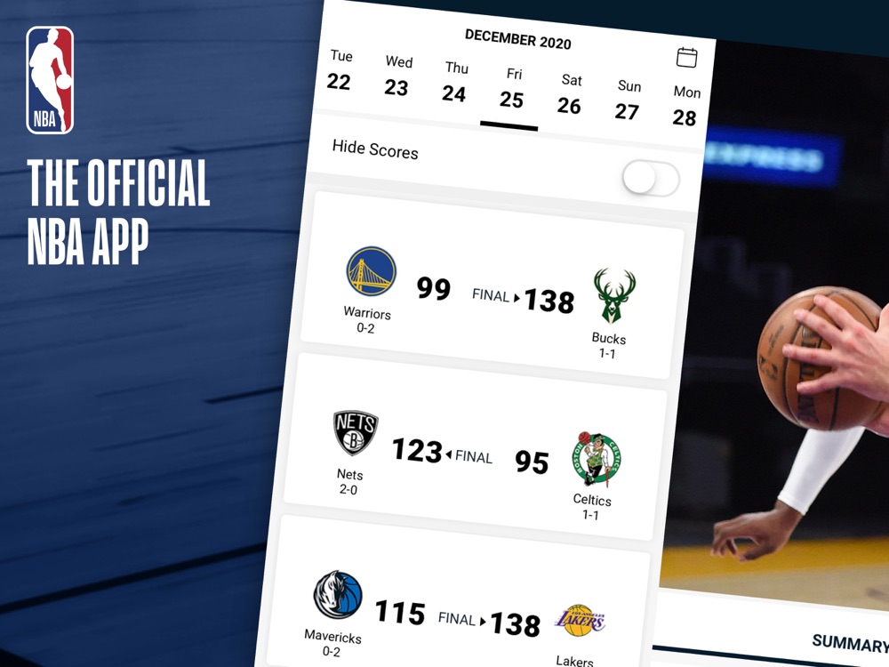 NBA Live Games & Scores App for iPhone Free Download NBA Live Games