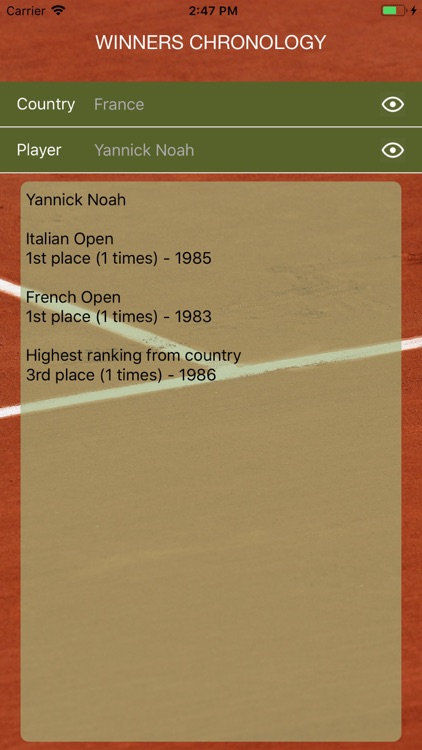 World Tennis Winners: Open Era screenshot-8