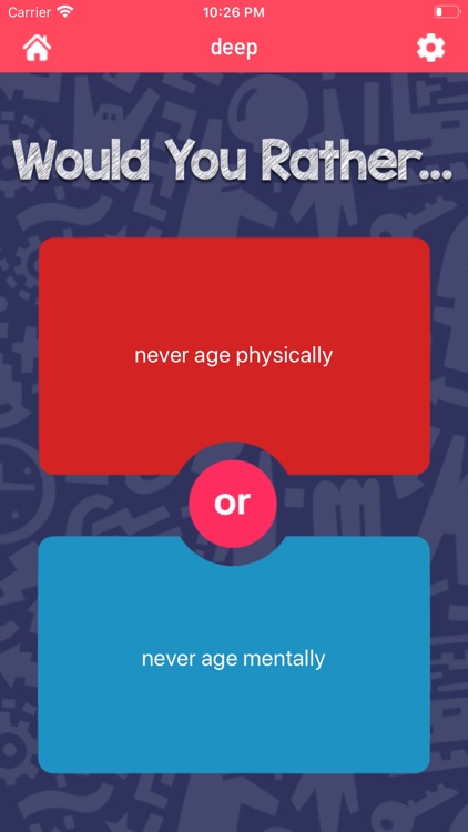 Would You Rather..?