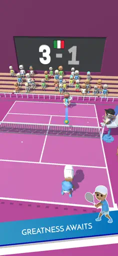 J.J's Tennis Tour - Screenshot 4