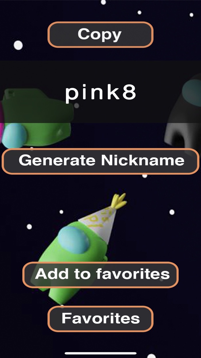 Nicknames for Among Us