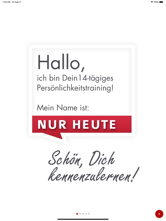 Nur Heute Training En App Store