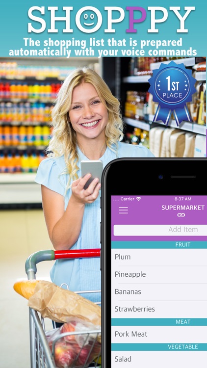 SHOPPPY  Grocery List by Voice