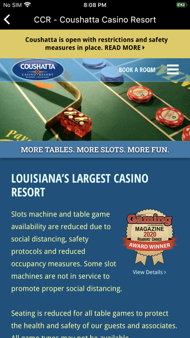 Coushatta Casino & Resort screenshot 3