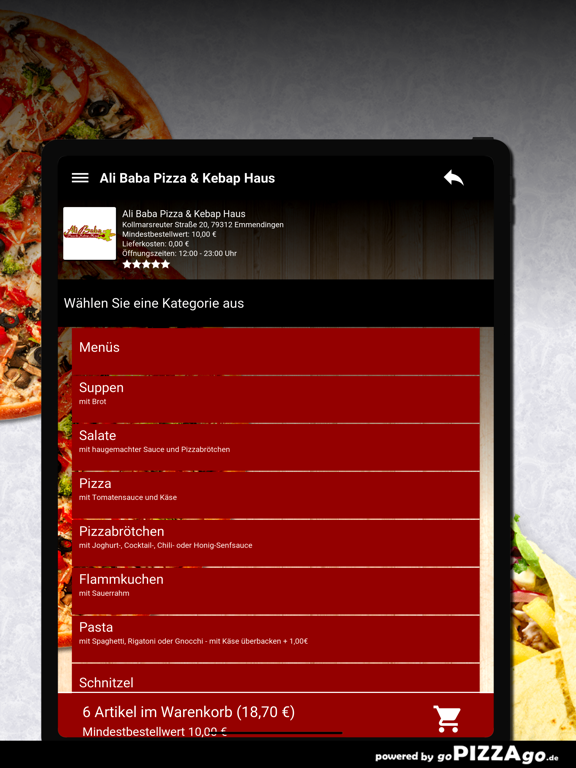 Ali Baba Pizza Emmendingen screenshot 8