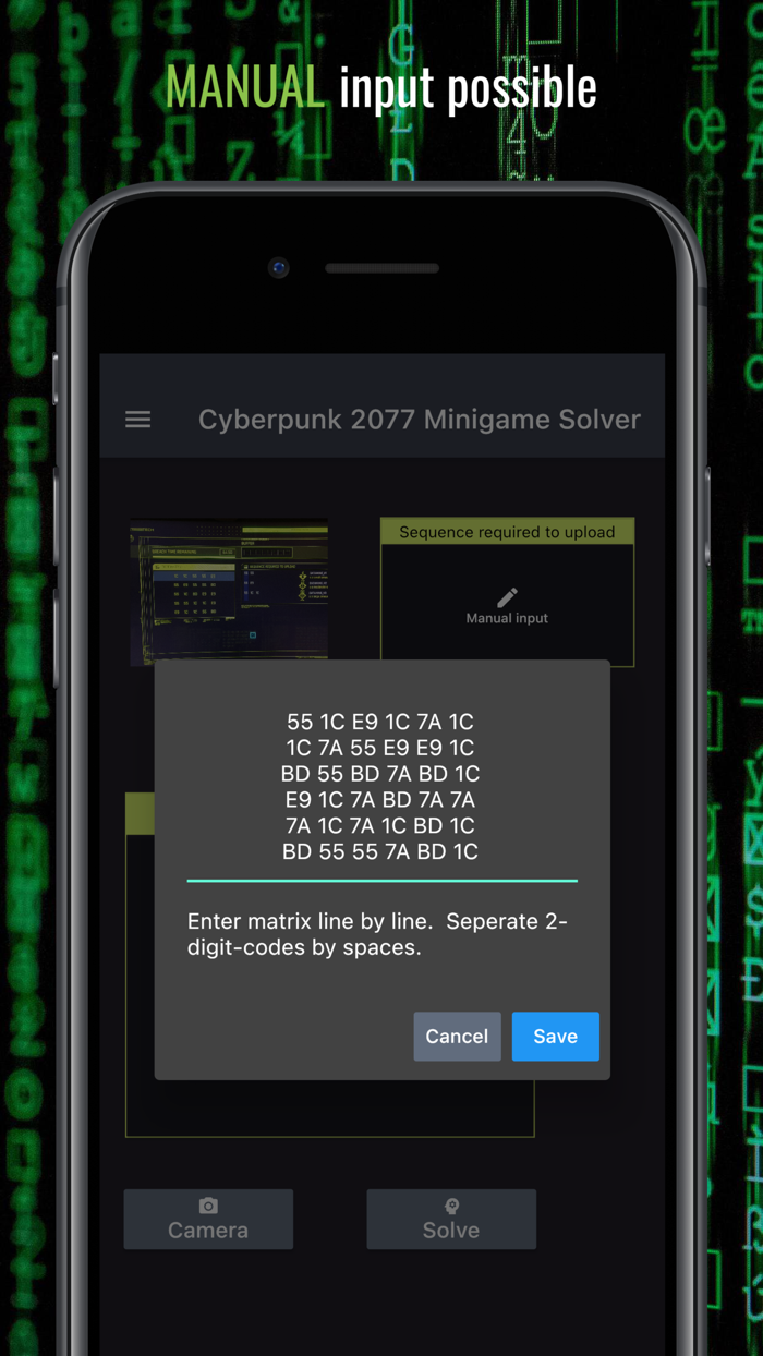 MG Solver for Cyberpunk 2077