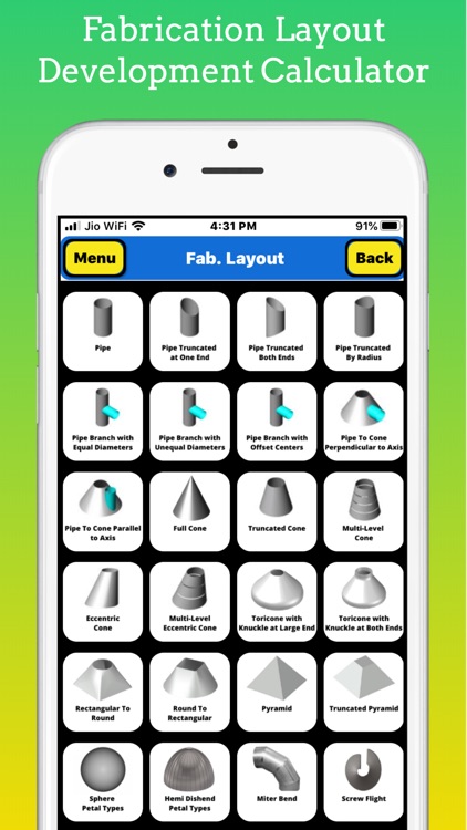 Fabrication Calculator