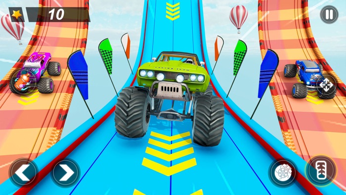 Monster Truck 4x4 Ramp Stunt