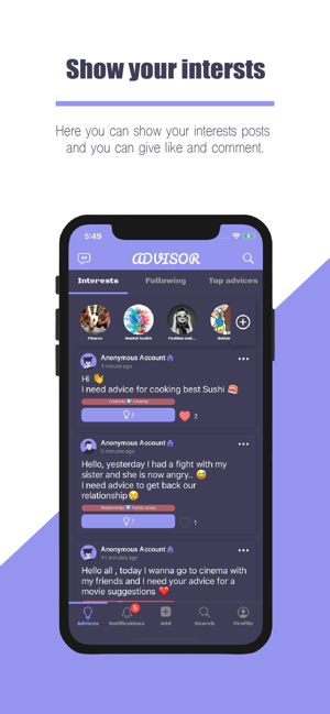 Advisor:Give Anonymous Advices(圖2)-速報App