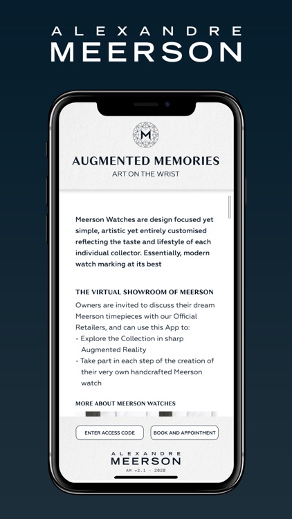 MEERSON - Augmented Memories