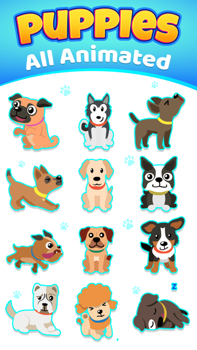 Funny Dogs: Animated Stickers