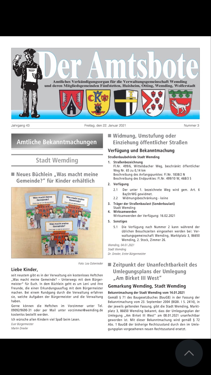 Der Amtsbote VG Wemding