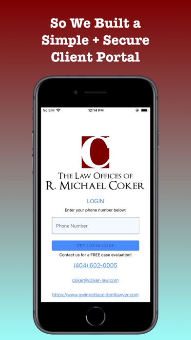 Law Office of R. Michael Coker screenshot 2