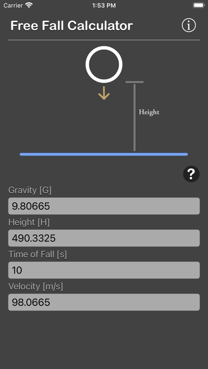 Free Fall Calculator screenshot-5