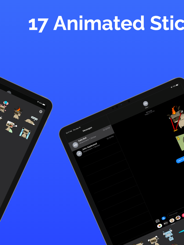 Puggy Sticker Pack - Fun Emoji