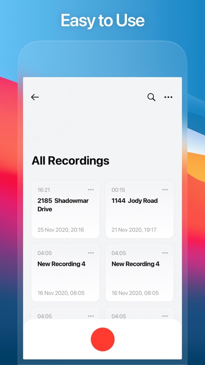 Audio Recorder - Audio Editor