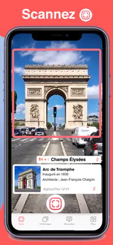 Screenshot 3 Whatizis-Guide Paris Audio iphone