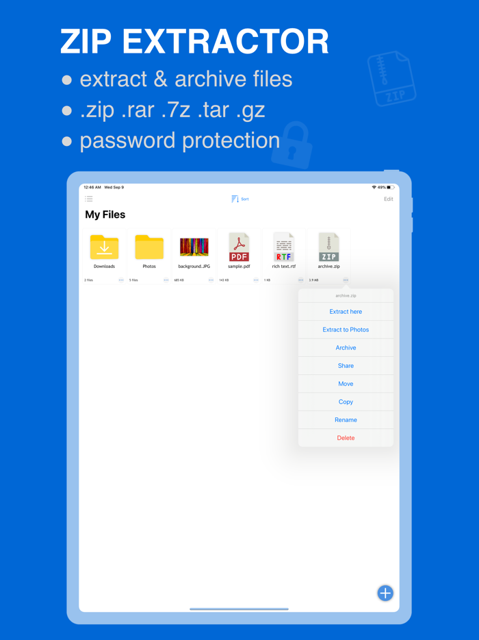 Zip Extractor — Unzip Files
