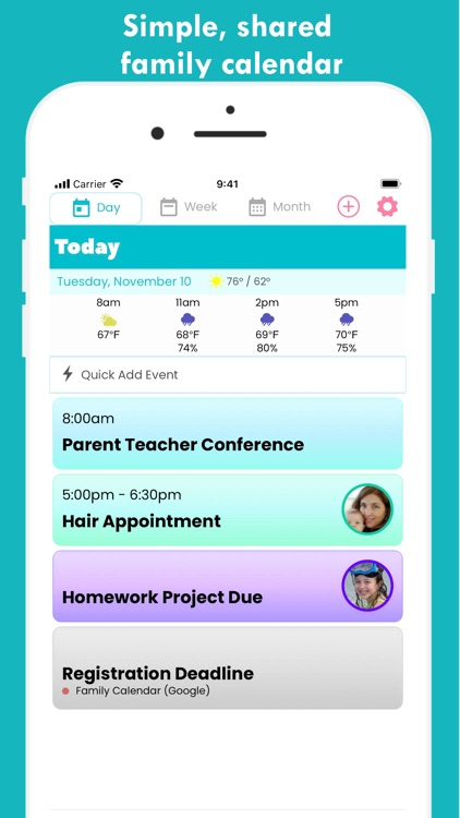 Scoot Family Organizer