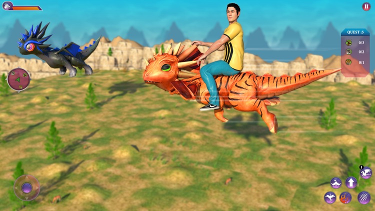 Flying Dragon City Attack screenshot-4