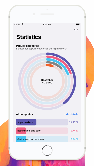 Plan-finance, budget, expenses screenshot 2