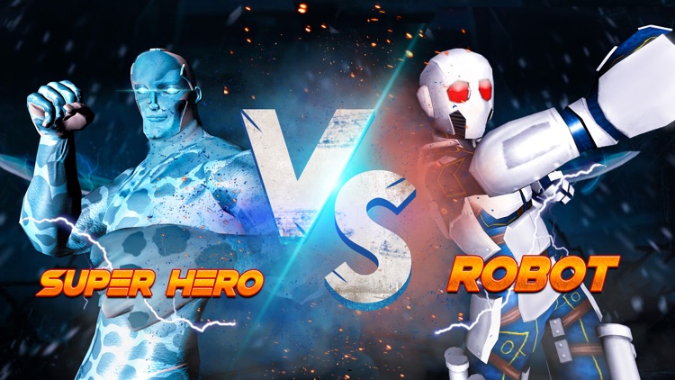 Robot vs Superhero Fighting 3D