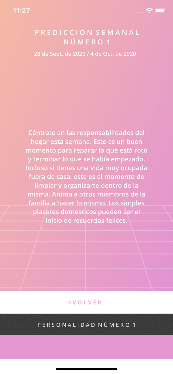 Numerología - Semanal