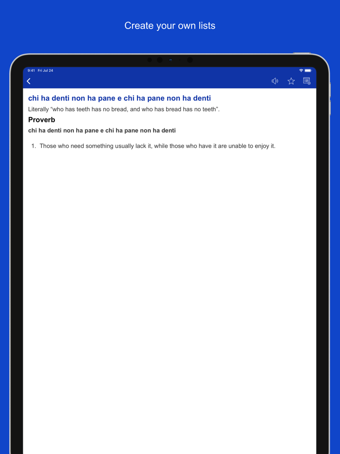 Italian Idioms and Proverbs